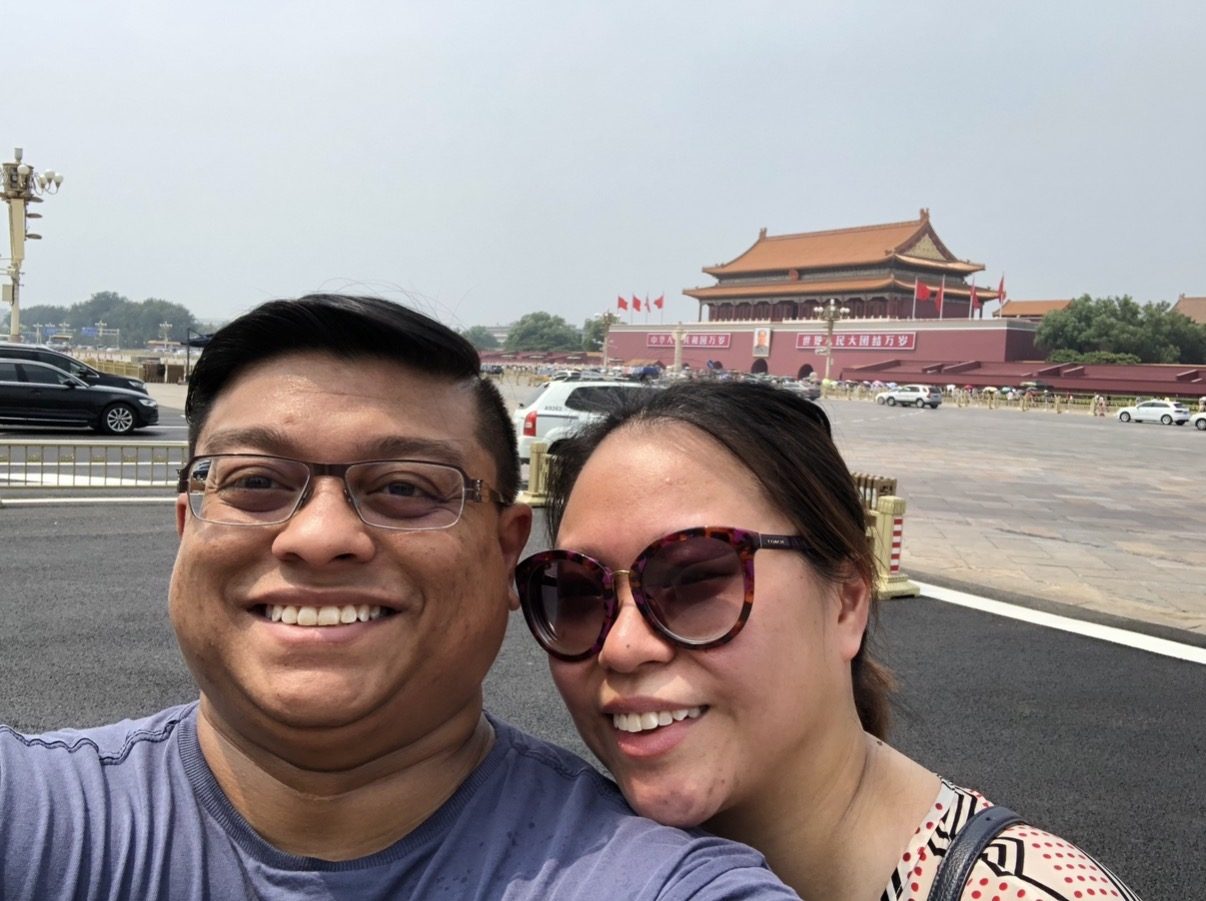 At the Forbidden City, Beijing