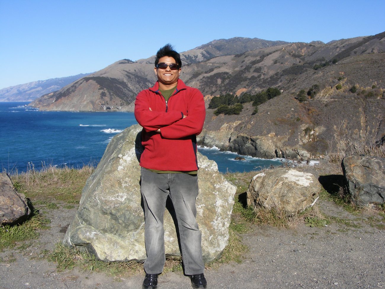 On the Big Sur coastline, California