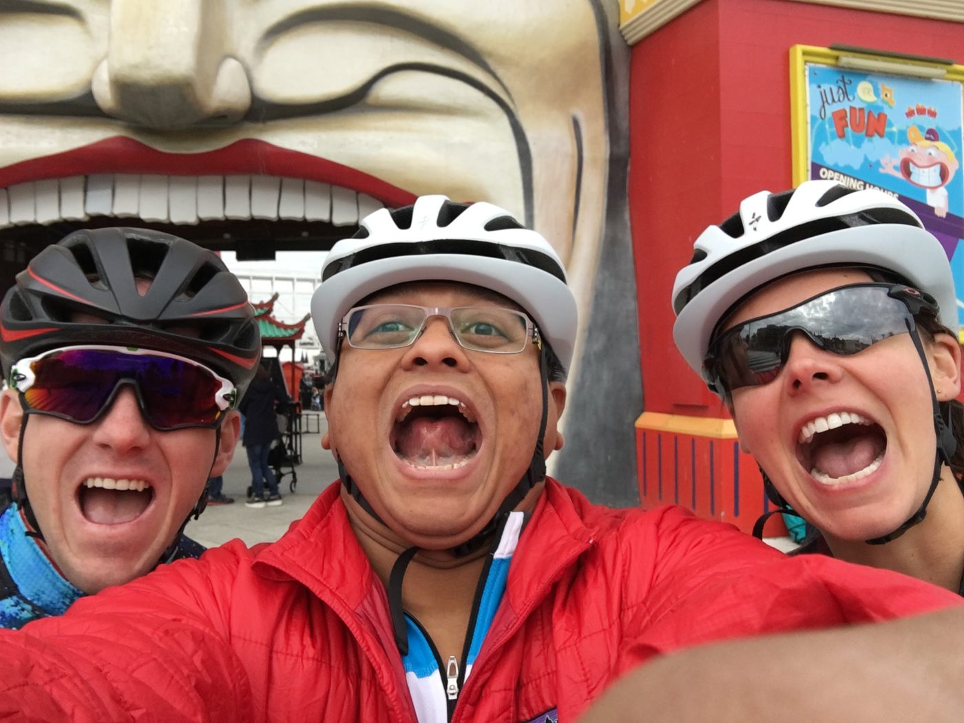 Ride crew at Luna Park Melbourne