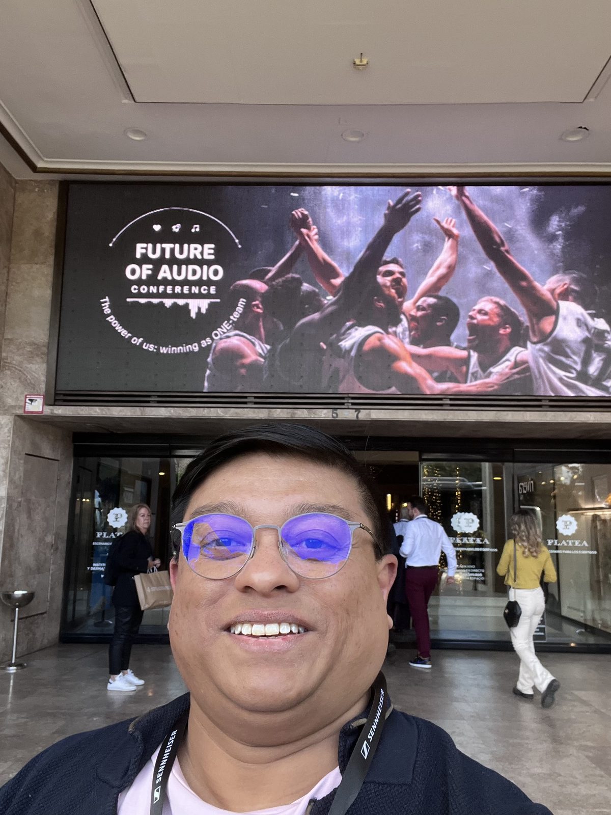 Sean at the Future of Audio Conference