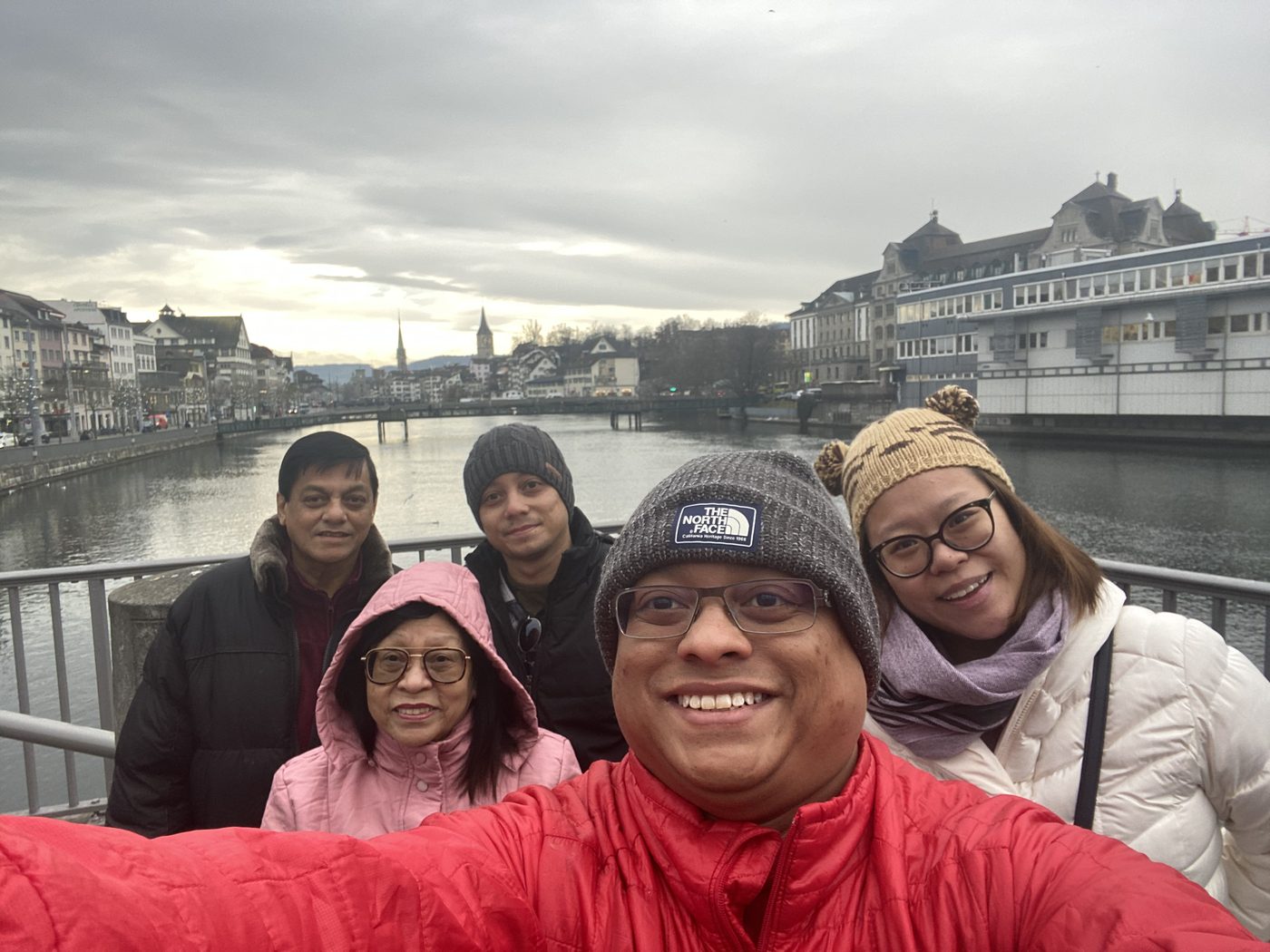 Family in Zurich, Switzerland